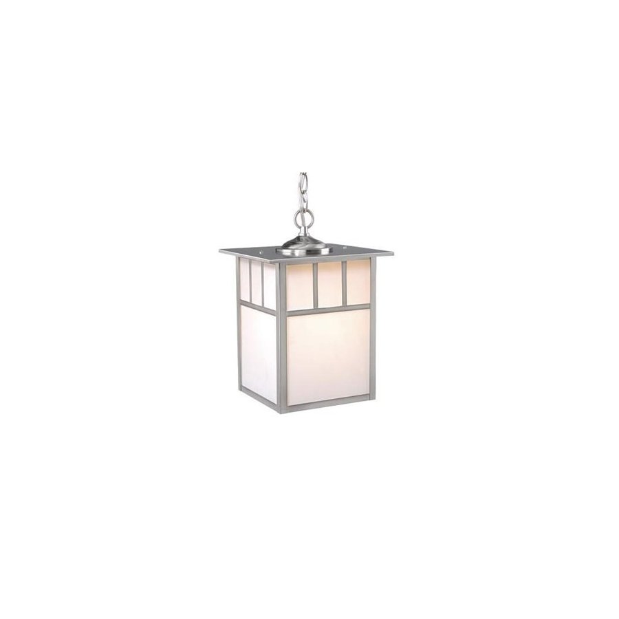 Cascadia Lighting Mission 12 1 2 In Stainless Steel Outdoor Pendant Cascadia Lighting Mission 12 1 2 In Stainless Steel Outdoor Pendant Light