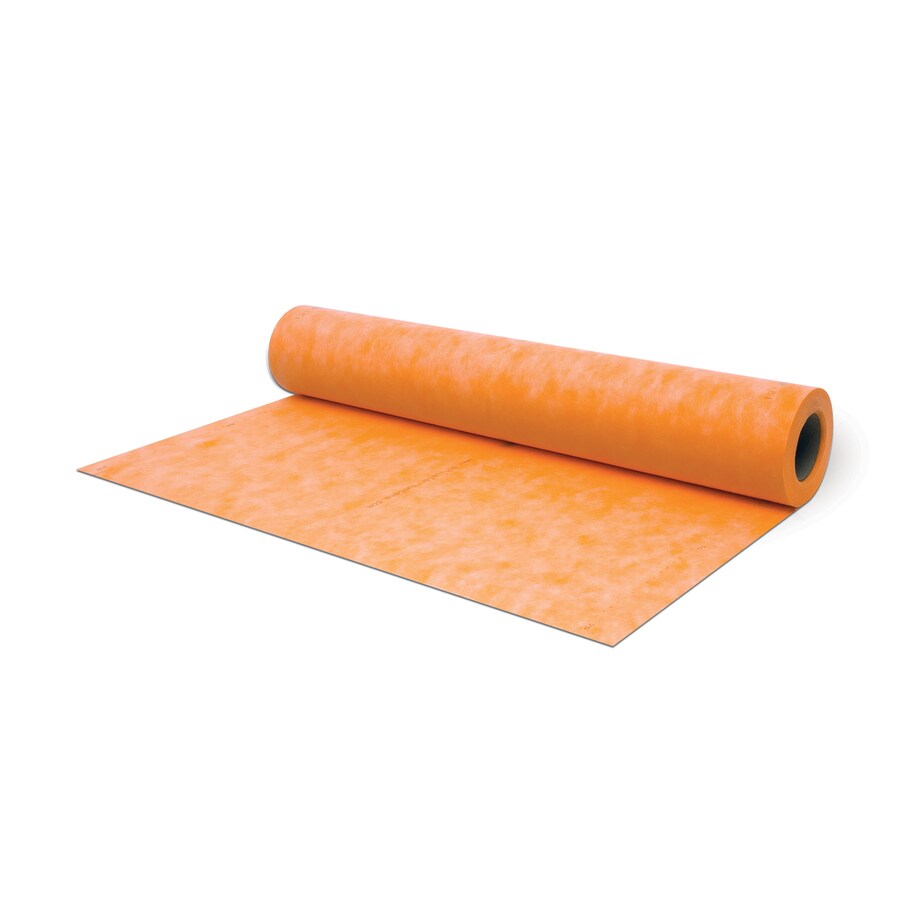 Tile Membranes At Com Schluter Systems Kerdi 215 Sq Ft Orange Plastic Waterproofing Tile Membrane