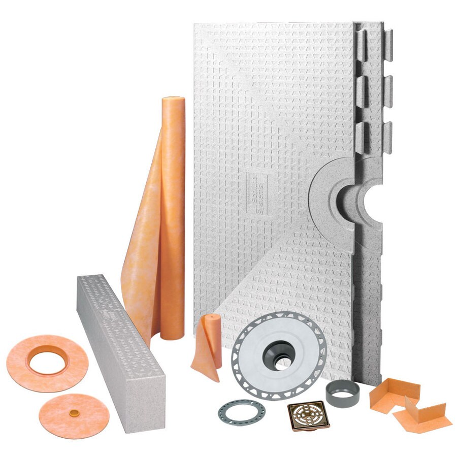 Schluter Systems KERDISHOWERKIT 48in x 48in Oil BRNZE PVC at