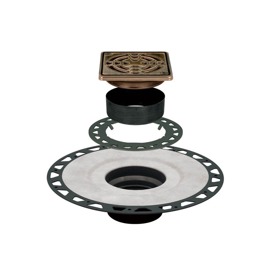 shop schluter systems kerdi oil rubbed bronze stainless steel shower drain at lowes com shop schluter systems kerdi oil rubbed bronze stainless steel shower drain at lowes com
