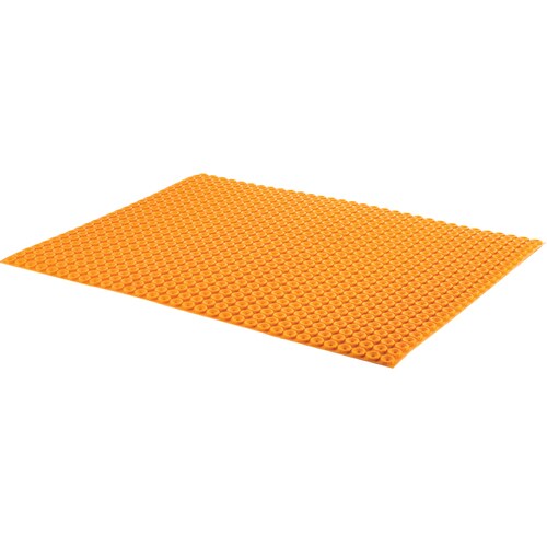 Schluter Systems 31 In X 39 In Orange Underfloor Heating Mat At