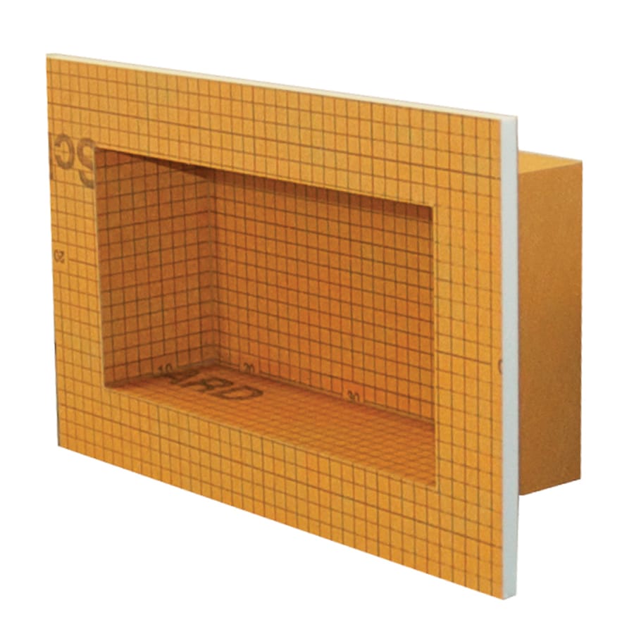 Shop Schluter Systems Kerdi Board Niche Orange Shower Wall ...