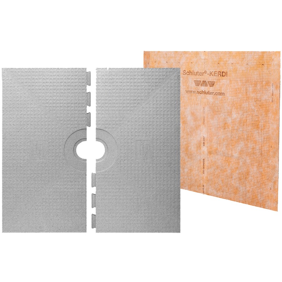 Schluter Systems Kerdi White Styrene Shower Tray at