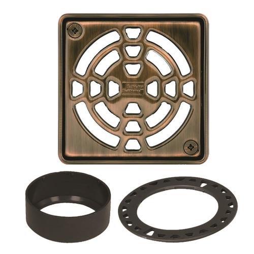 Schluter Systems KerdiDrain OilRubbed Bronze Stainless Steel Shower