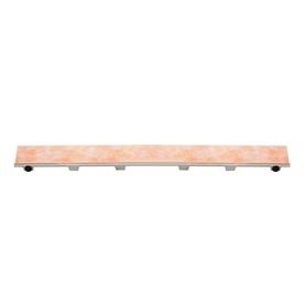 Schluter Kerdi-Line 39-3/8 in. Frameless Tileable Grate Assembly for Off-Set Outlet