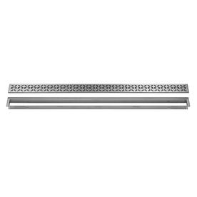 Schluter Systems Kerdi-Line Brushed Stainless Steel Stainless Steel Shower Drain
