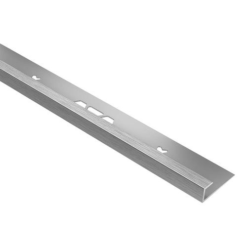 Schluter Systems 0.25-in x 98.5-in Brushed Chrome Anodized Aluminum ...