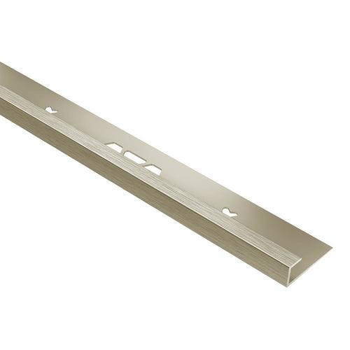Schluter Systems 0.156-in x 98.5-in Brushed Nickel Anodized Aluminum ...