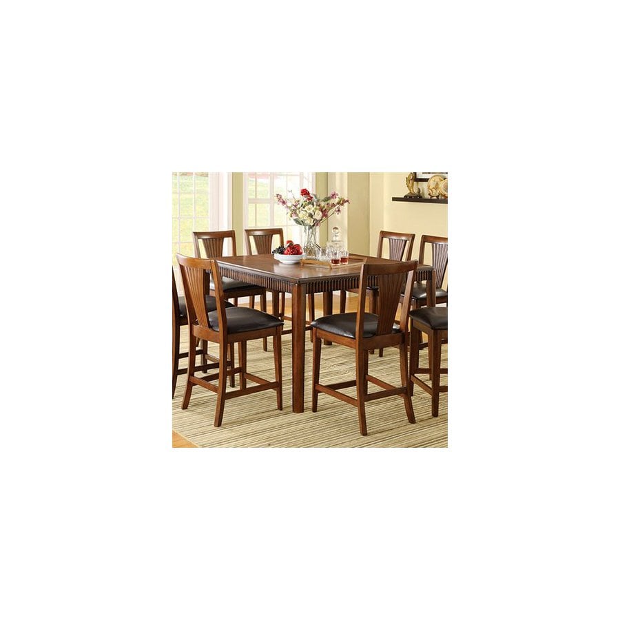 Square Dining Room Tables - Furniture Of America Lewistown Dark Oak Square Dining Table In The Dining Tables Department At Lowes Com - Having a square dining table for your house is quite a smart way to save space depending on the size of your dining room.