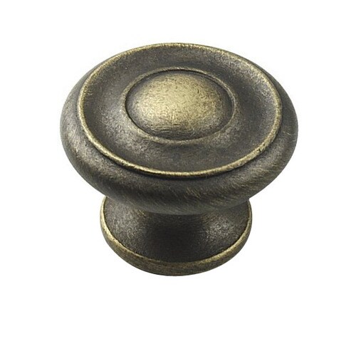 Century Hardware Plymouth Weathered Brass Round Knob in the Knobs department at