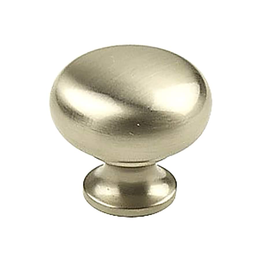 Century Hardware Yukon Matte Satin Nickel Mushroom Knob at