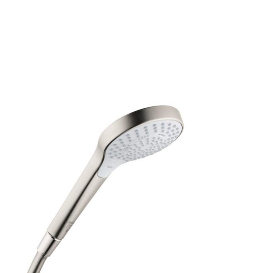 Hansgrohe Croma Brushed Nickel 3-Spray Rain Shower Head Handheld Shower ...