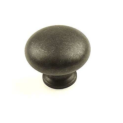 Century Hardware Milan Gun Metal Round Knob in the