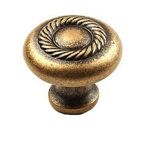 Century Hardware Aztec Antique Copper Round Cabinet Knob at Lowes.com