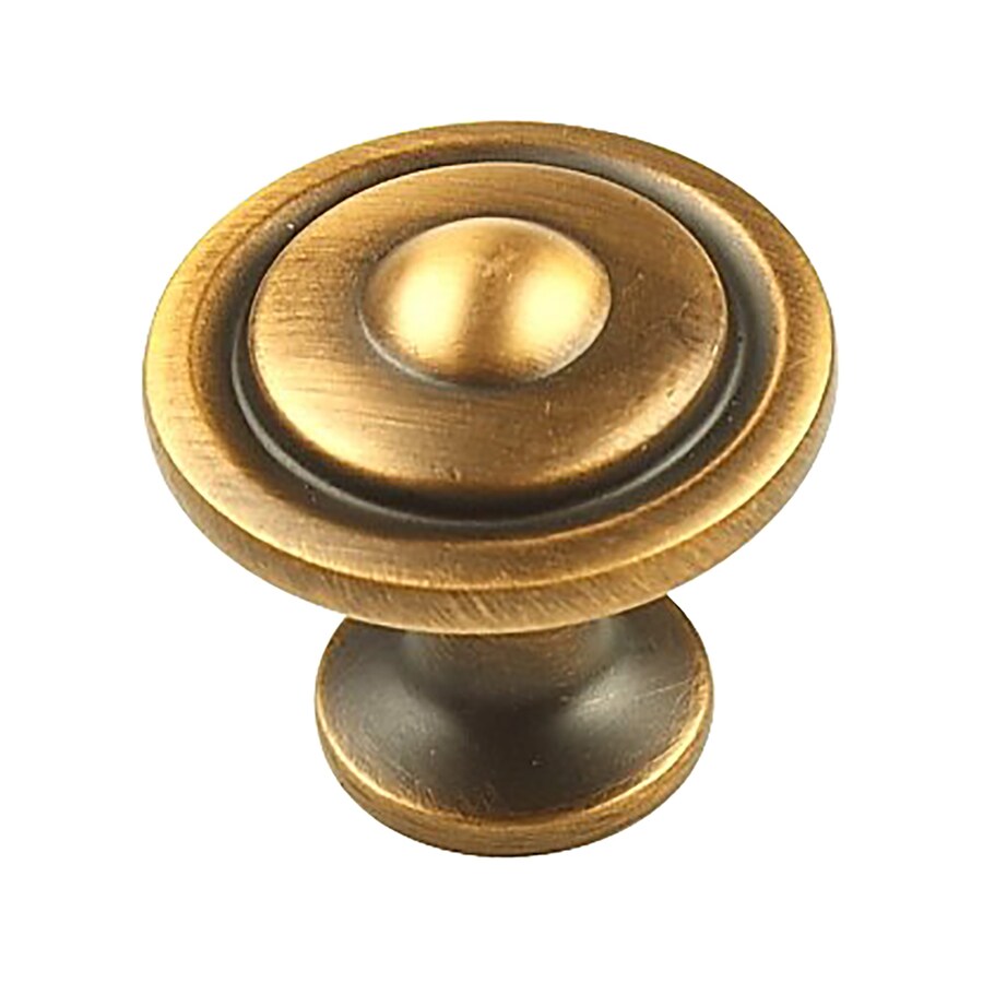 Century Hardware Lisbon Brushed Antique Copper Round Knob at
