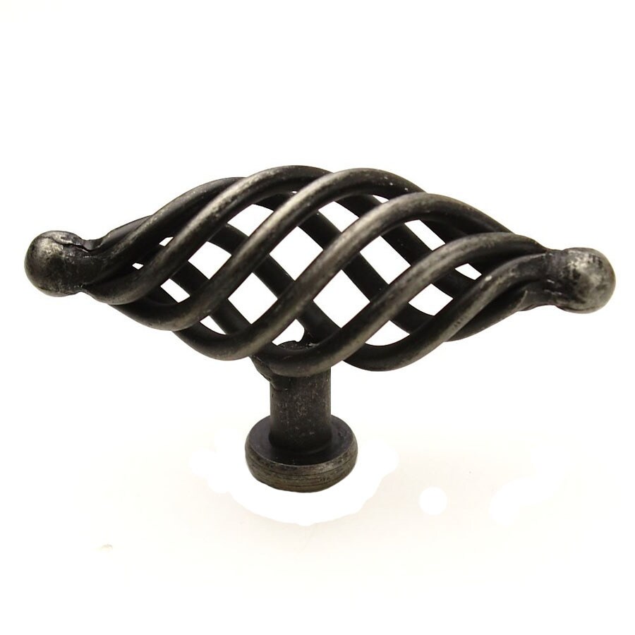 Century Hardware Saxon Wrought Iron Oval Knob at