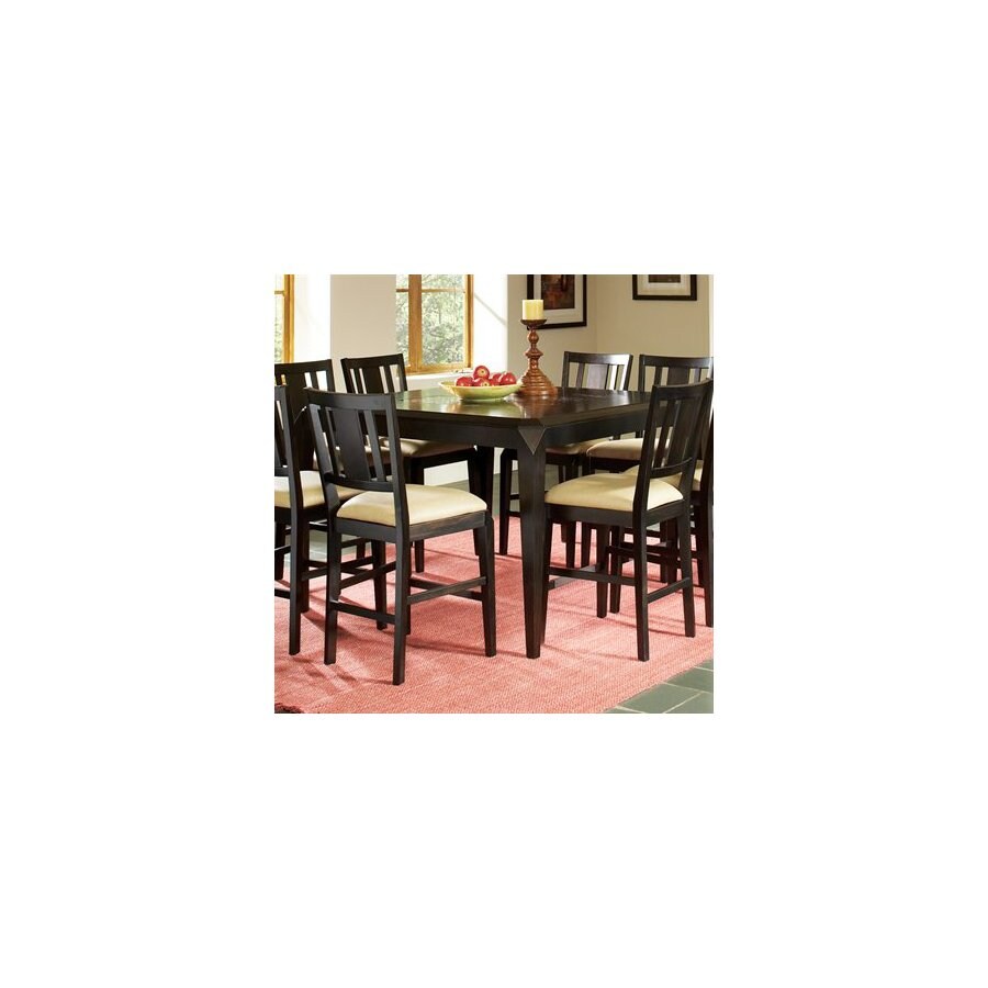 Steve Silver Company Amber Espresso Square Dining Table in the Dining