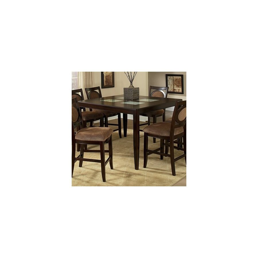 Steve Silver Company Montblanc Merlot Square Dining Table At Lowes Com