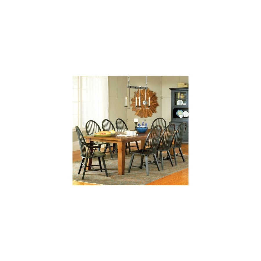 Steve Silver Company SM4496-BUNDLE Sommerset Oak Rectangular Dining Table