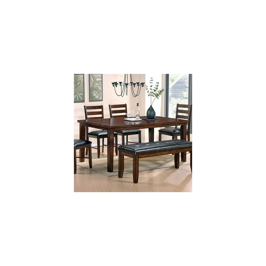 Steve Silver Company SP700T Sao Paulo Cherry Rectangular Dining Table