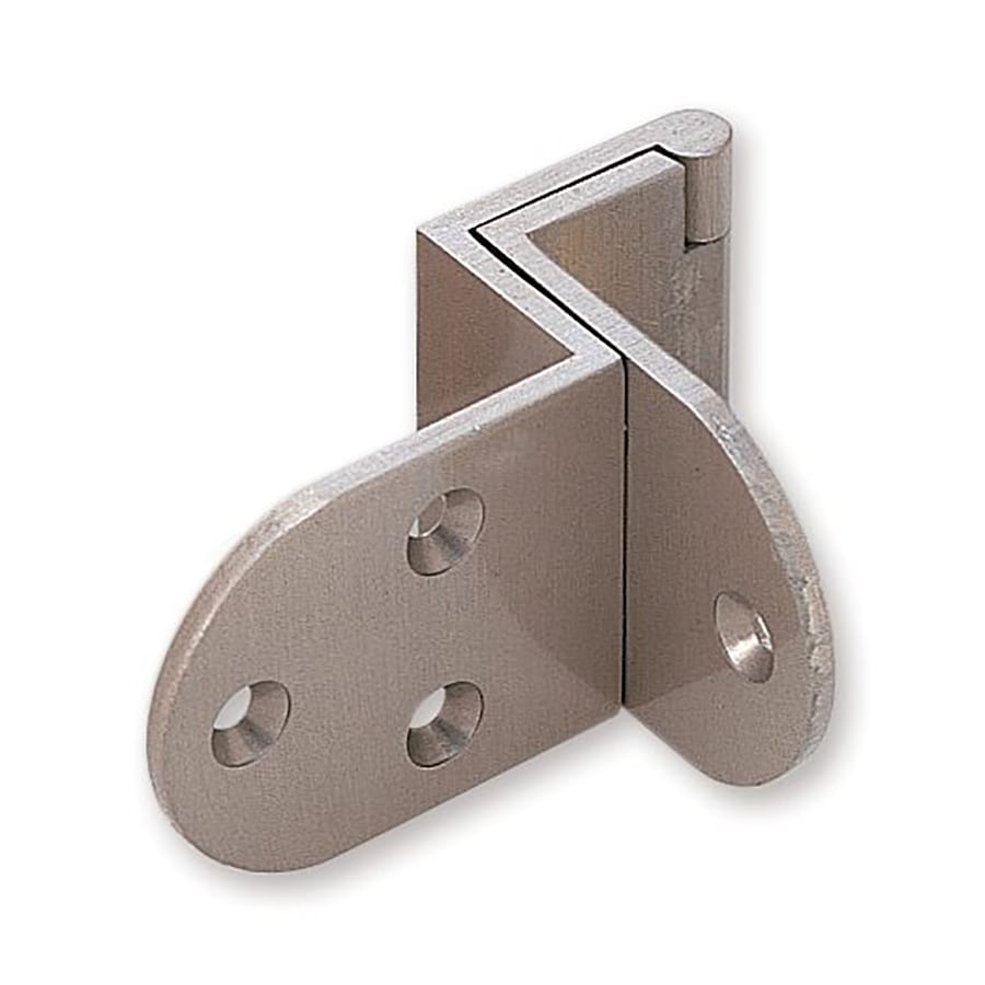 Sugatsune 30mm x 60mm Satin Nickel Cranked Hinge at