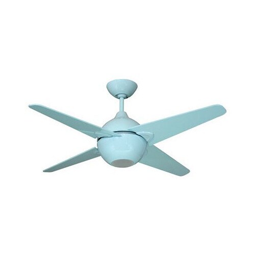 42 In Spectrum Light Blue Ceiling Fan With Light Kit And Remote