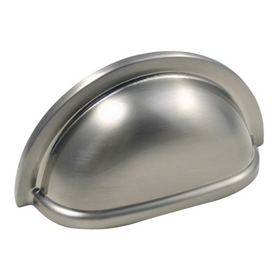 Shop Rusticware 3in CentertoCenter Satin Nickel Traditional Cup Cabinet Pull at Lowes.com