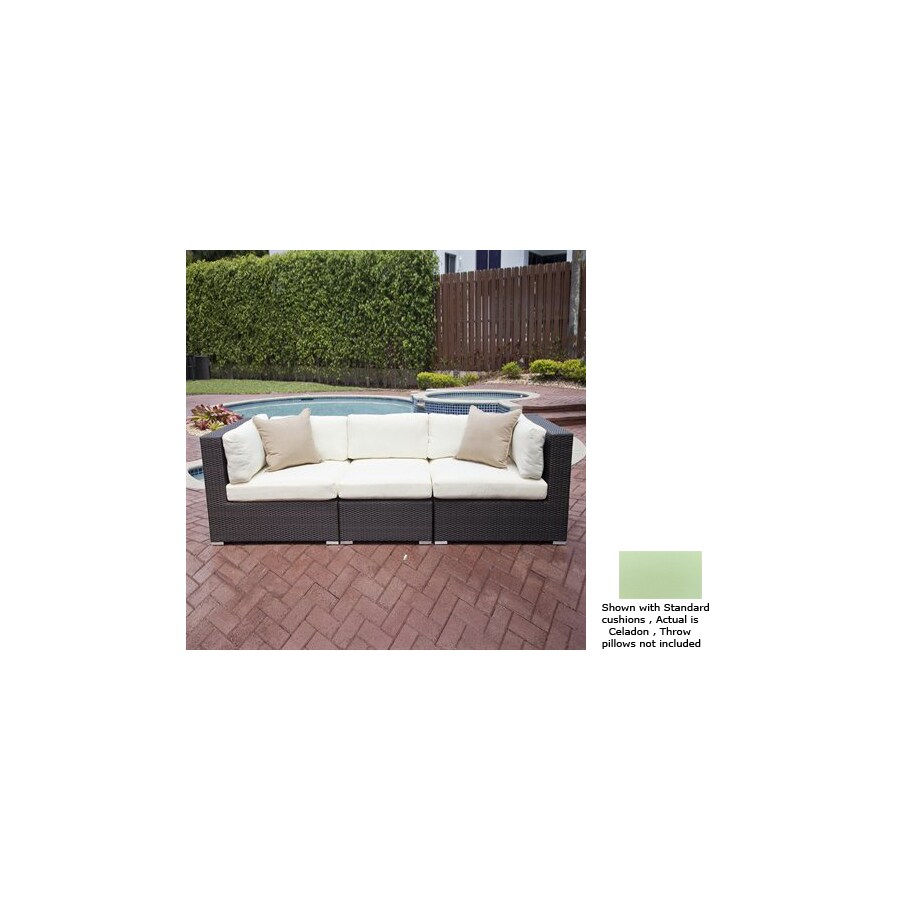 Source Outdoor ATG7026741 Cast Aluminum Patio Sofa