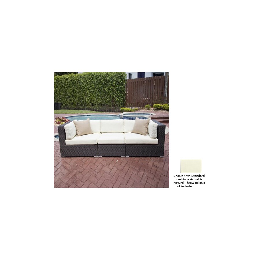 Source Outdoor Cast Aluminum Patio Sofa at