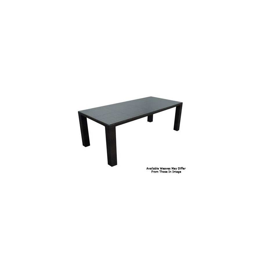 Source Outdoor SO-062-16-21 72-in x 40-in Cast Aluminum Rectangle Patio Dining Table