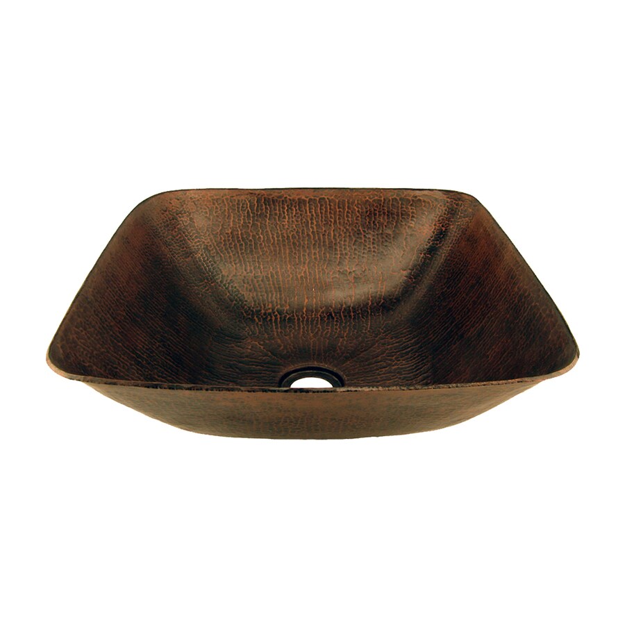 Shop Premier Copper Products OilRubbed Bronze Copper Vessel Square