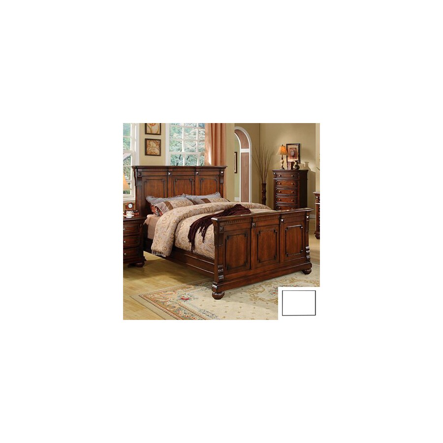  Acme Furniture Louis Philippe III Traditional Wood Sleigh Full  Bed in Cherry : Home & Kitchen