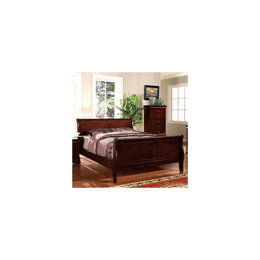 Furniture of America Louis Philippe Cherry Night Stand