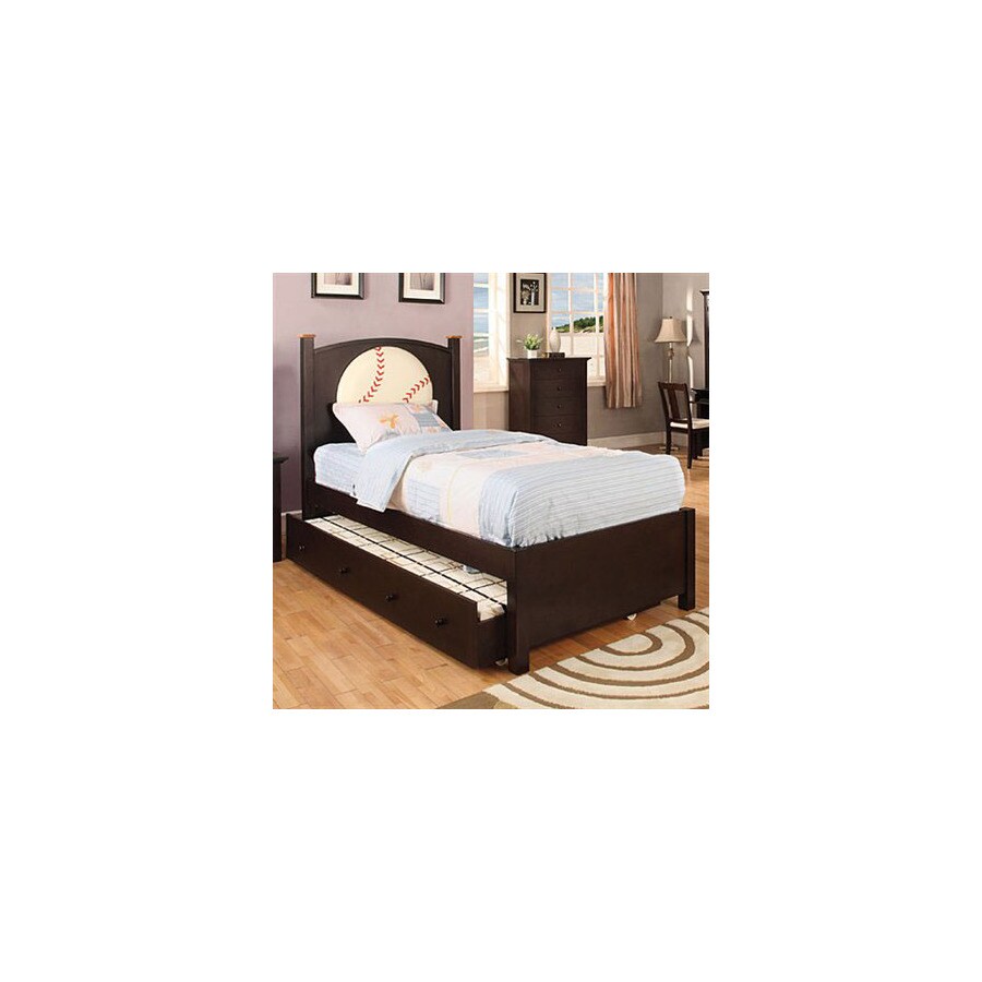 Furniture Of America Olympic Espresso Full Platform Bed At