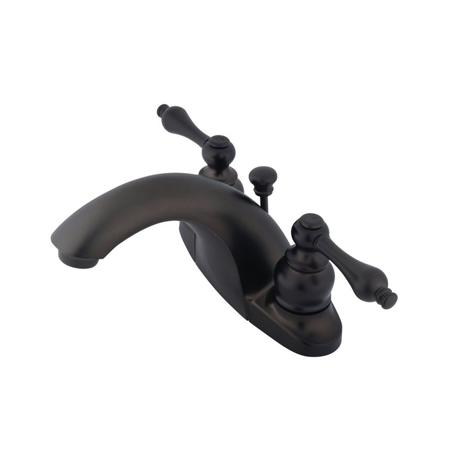 Elements of Design English Country OilRubbed Bronze 2Handle 4in