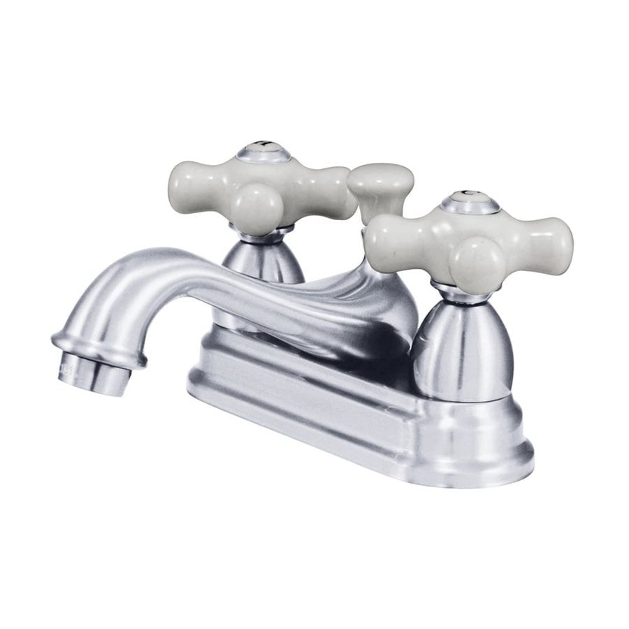 Elements of Design ES3601PX Chicago Polished Chrome 2-Handle 4-in Centerset Bathroom Faucet (Drain Included)