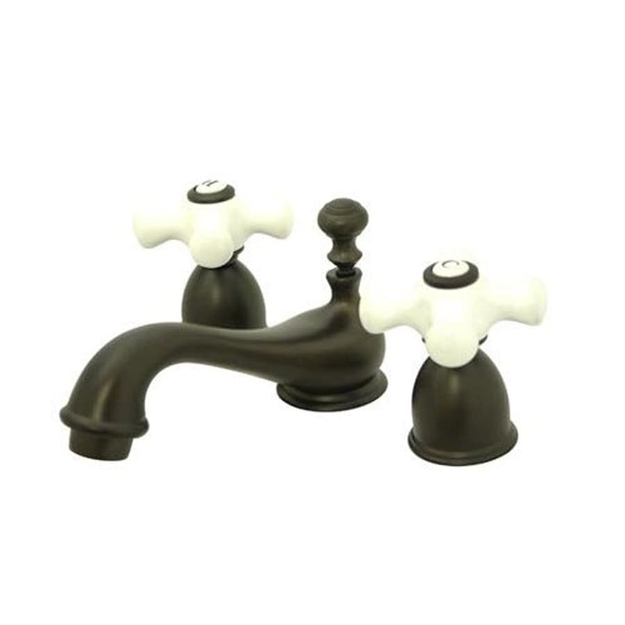 Elements of Design ES3955PX Chicago Oil-Rubbed Bronze 2-Handle 4-in Mini Widespread Bathroom Faucet