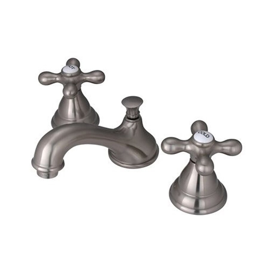 Elements of Design ES5568AX Royale Satin Nickel 2-handle Widespread Bathroom Sink Faucet
