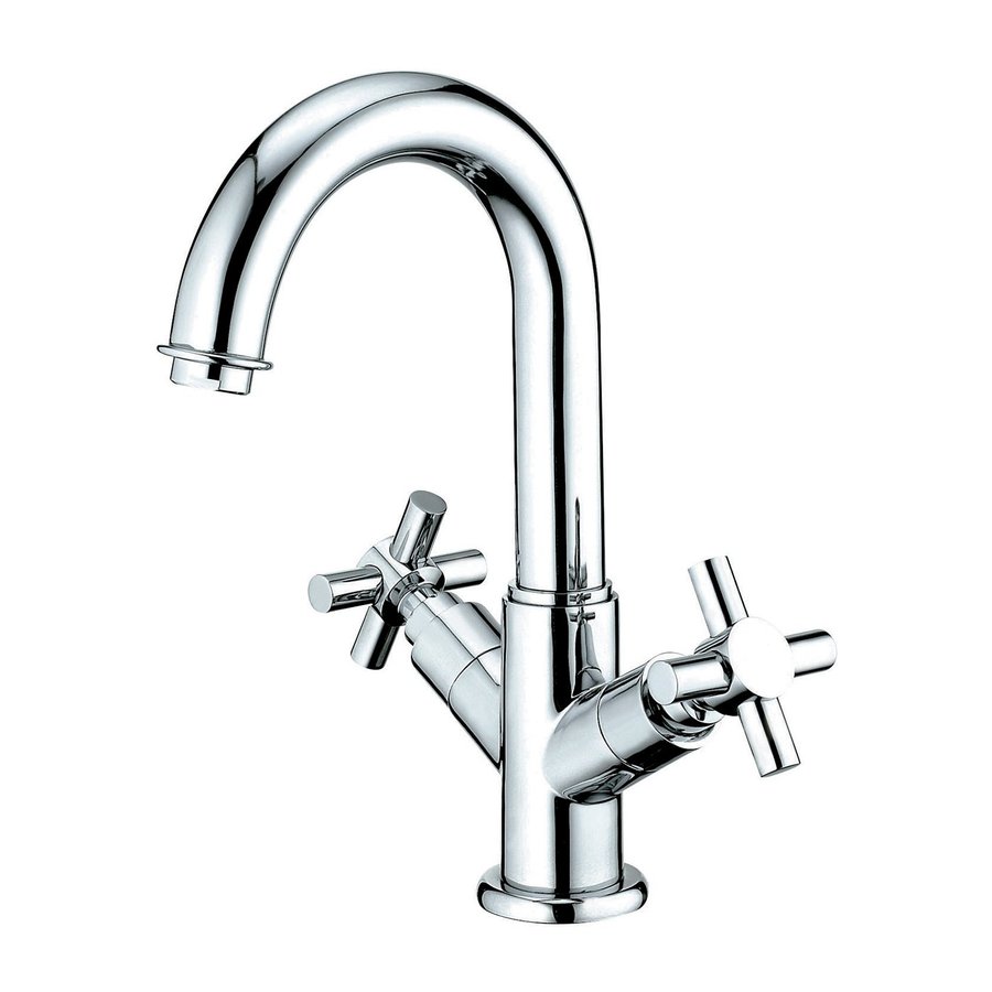 Elements of Design ES8451JX Concord Chrome 2-Handle 4-in Centerset Bathroom Faucet
