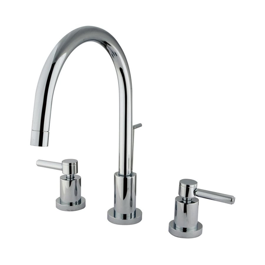 Elements of Design ES8921DL Concord Chrome 2-handle Widespread Bathroom Sink Faucet