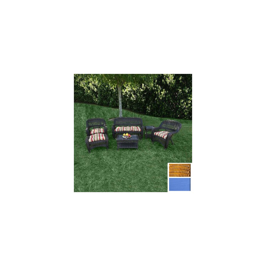 Tortuga Outdoor PS6S-AMBER MARN 6-Piece Portside Patio Conversation Set