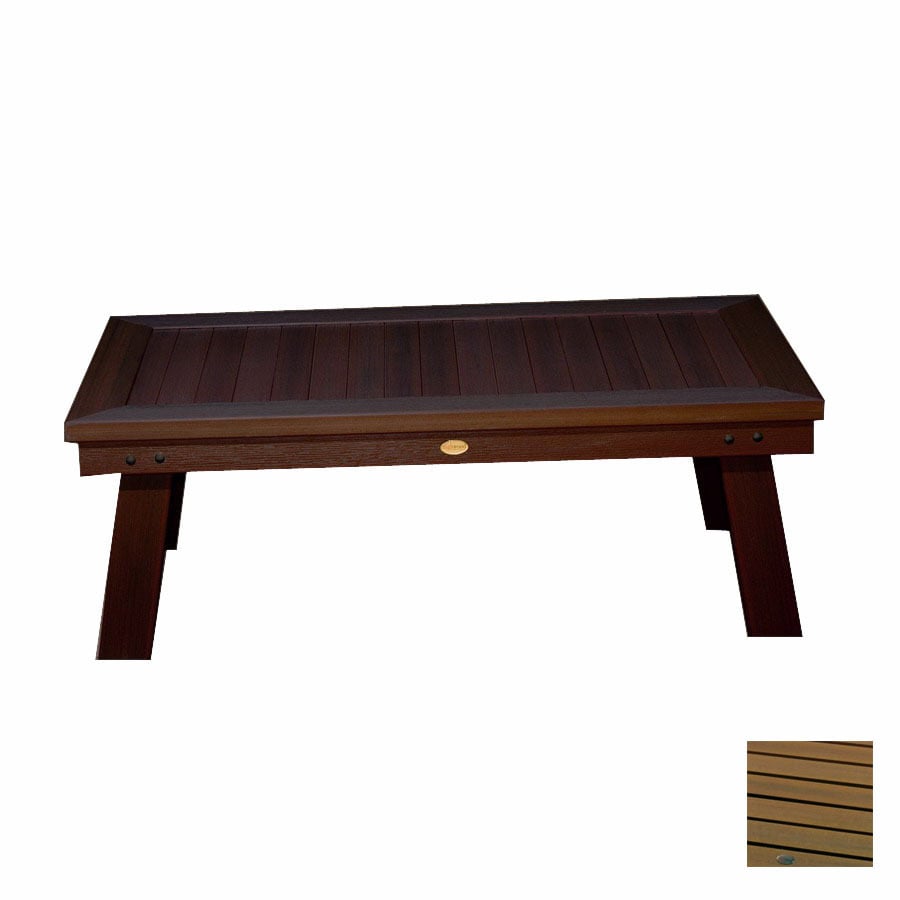 Highwood Usa Pocono Plastic Rectangle Patio Coffee Table At Highwood Usa Pocono Plastic Rectangle Patio Coffee Table
