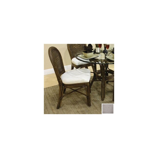 Hospitality Rattan ATG5261330 Key West Antique Dining Chair