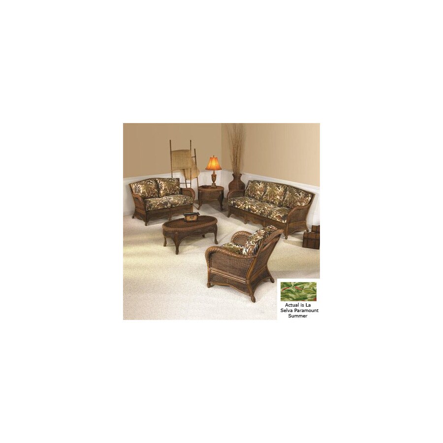 Hospitality Rattan ATG5265275 Turks Bay Antique 5-Piece Seating Set