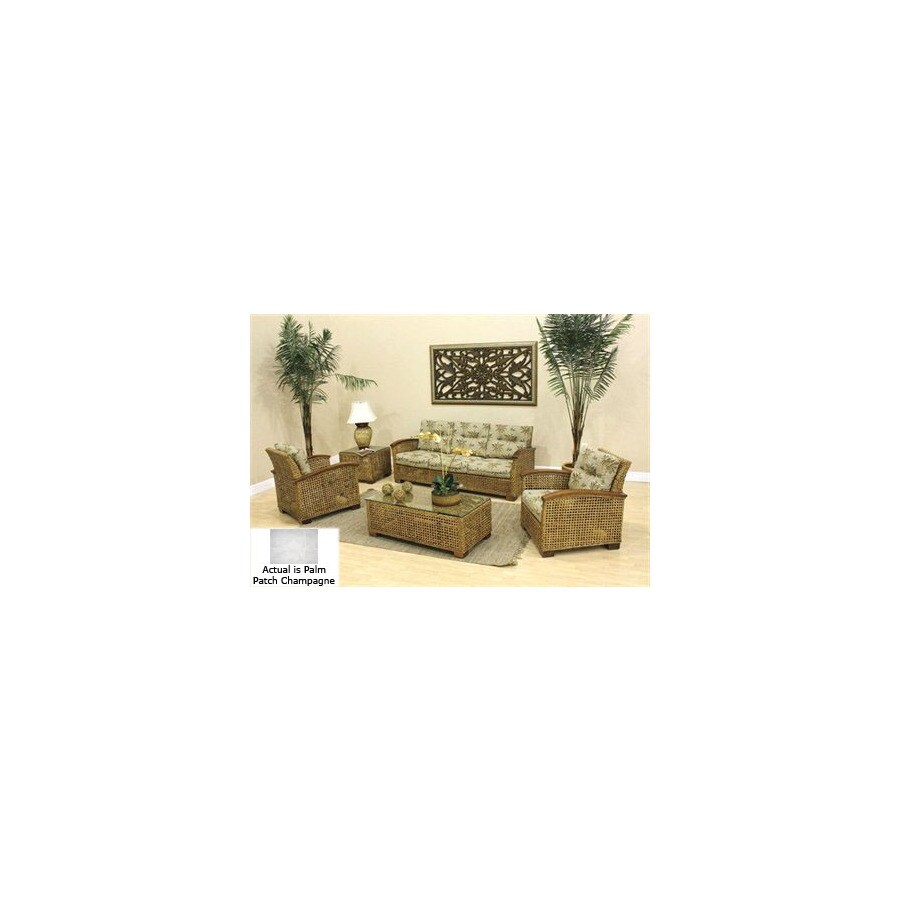 Hospitality Rattan ATG5265440 Pegasus Natural 5-Piece Seating Set