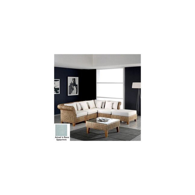 Hospitality Rattan ATG5265698 Seagrass Natural 6-Piece Seating Set