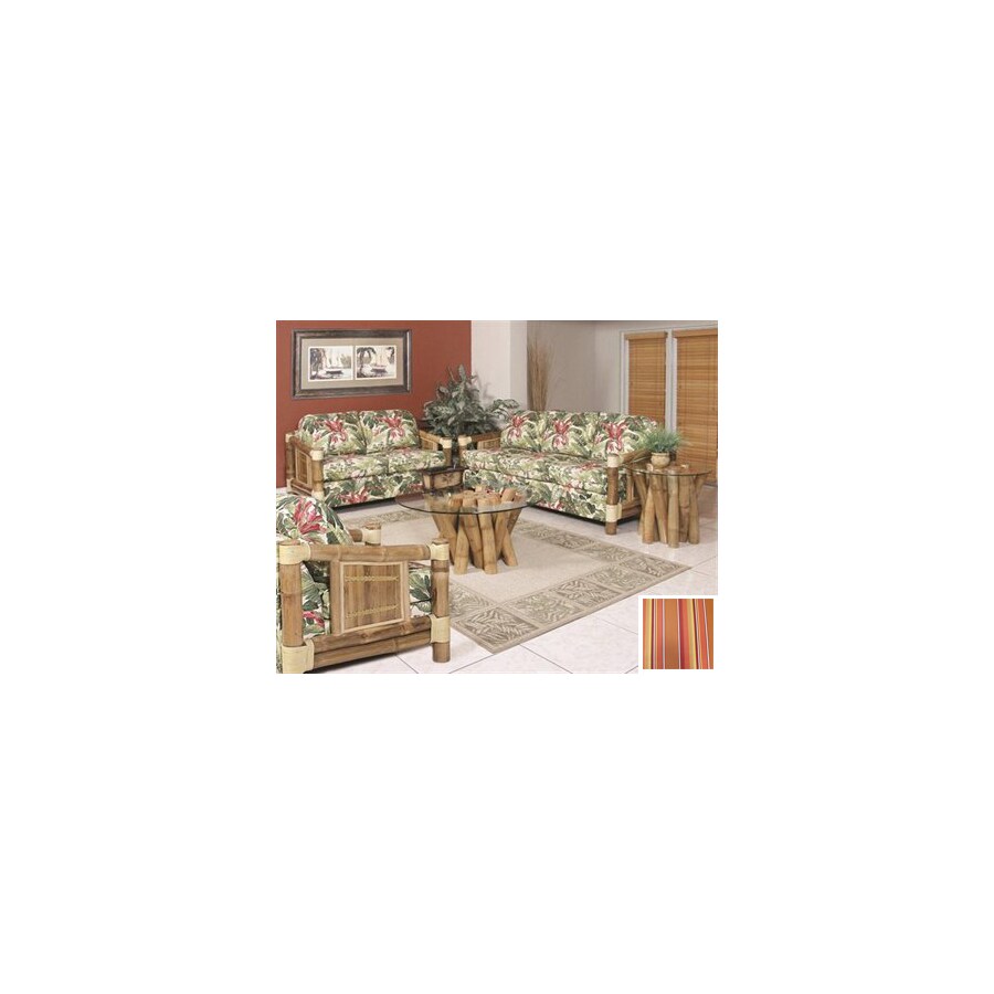 Hospitality Rattan ATG6817710 Aloha Natural 5-Piece Seating Set