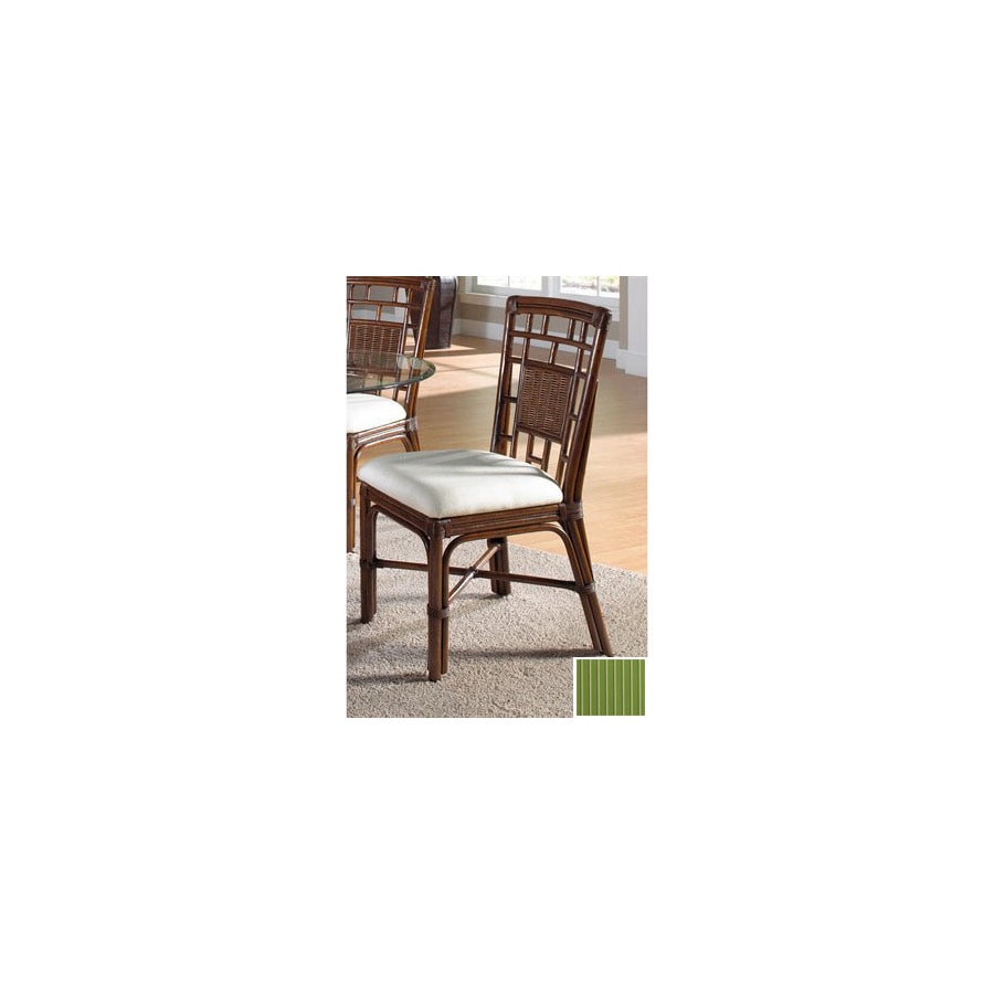Hospitality Rattan Padre Island Antique Dining Chair in the Dining