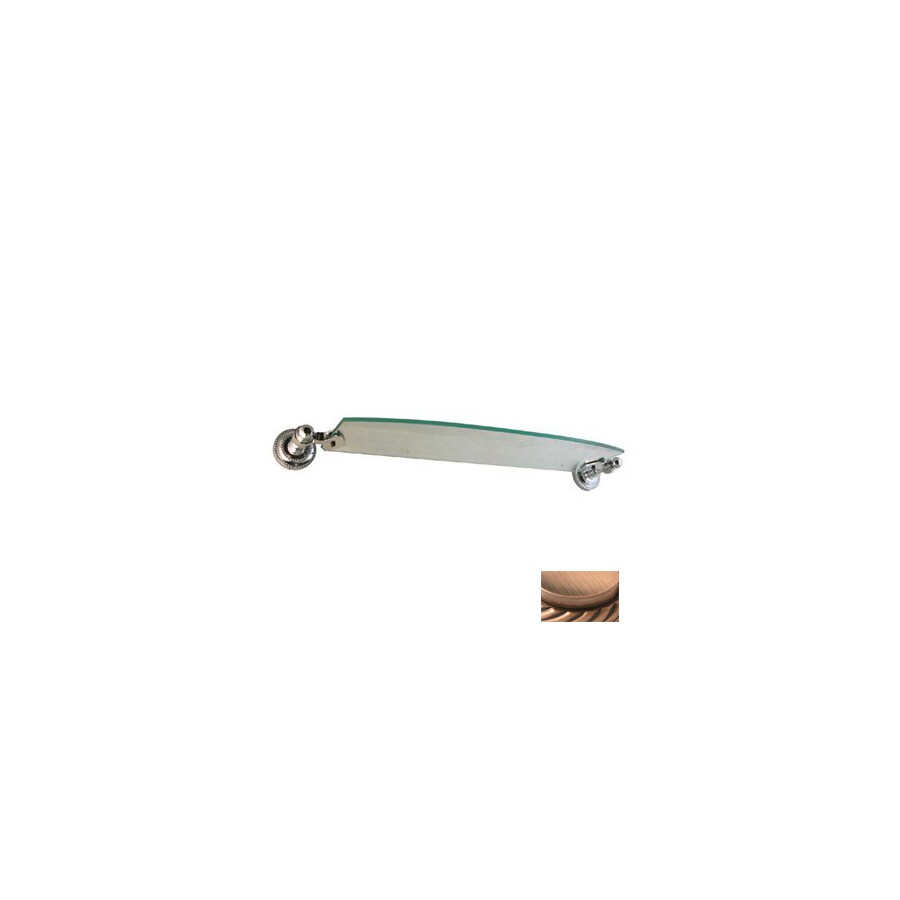 Allied Brass DT-33/18-CA Dottingham Antique Copper Brass Bathroom Shelf