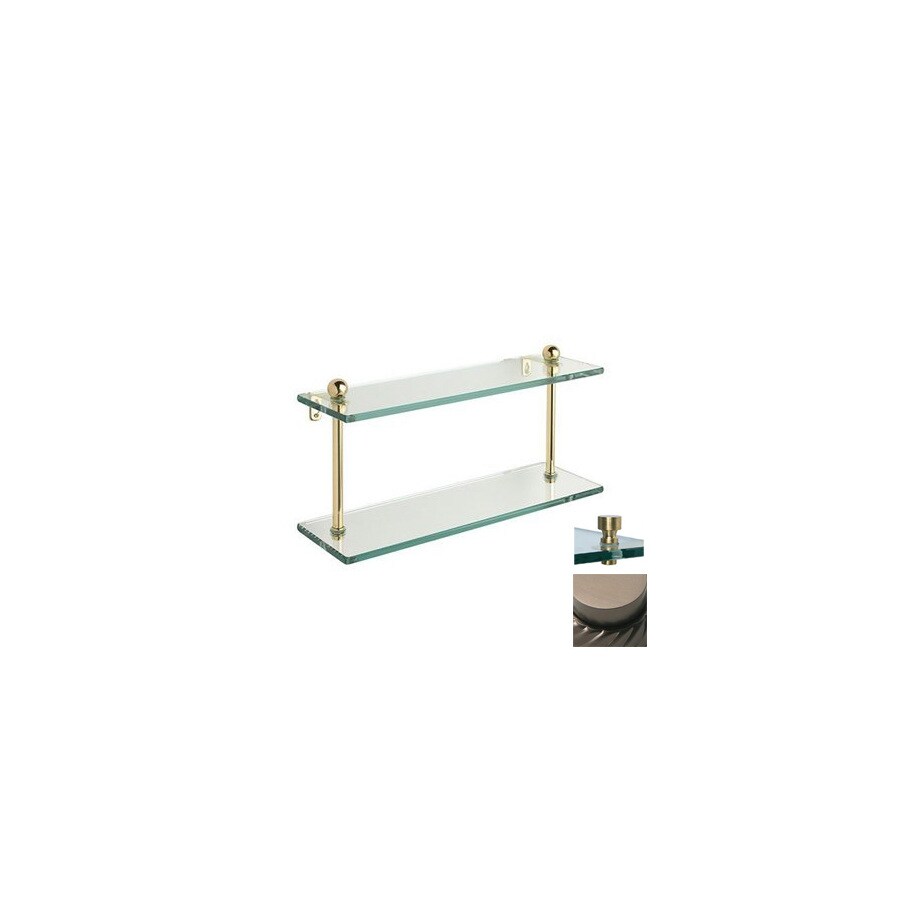 Allied Brass FT-2/16-ORB Prestige Regal Oil Rubbed Bronze Brass Bathroom Shelf